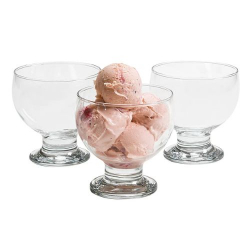 jogo de taca paulista p/sorvete c/3