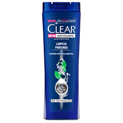 shampoo anticaspa clear men limpeza profunda 200 ml