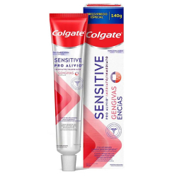 creme dental colgate 140g sensitive pro alivio gengiva
