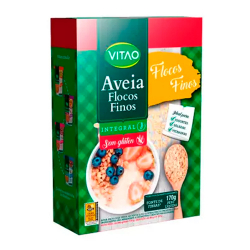 aveia vitao sem gluten 170g flocos finos