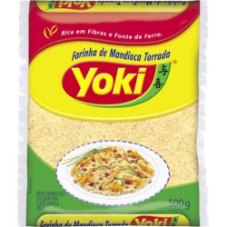 farinha de mandioca yoki 500g torrada