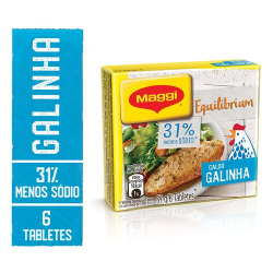 maggi equilibrium galinha caldo tablete 57g
