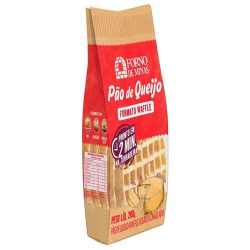 pao de queijo waffle forno minas 200g