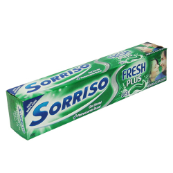 creme dental sorriso fresh gel hortela explosion 90g