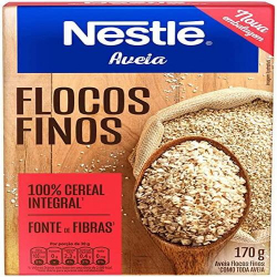 aveia nestle em flocos finos 170g