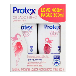 kit sabonete liq.protex 200ml delicate care