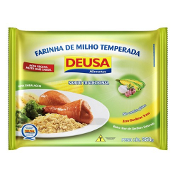 farofa temperada deusa 350g milho temperada