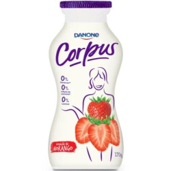 iogurte corpus morango liquido sem lactose 170g