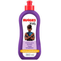 cr. p/pentear huggies 360ml kids super crespinho