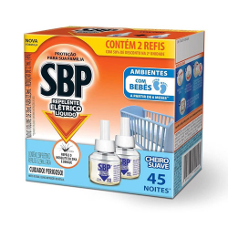 inset.eletr. sbp 45 noites 35ml c/2 suave