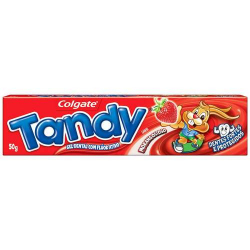 creme dental tandy morangostoso 50g