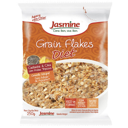 granola jasmine grain flakes diet cast e fru pa 250g
