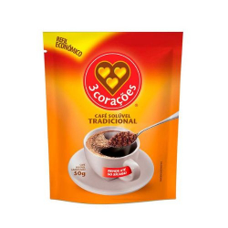 cafe 3 coracoes soluvel 40g tradicional