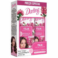 shampoo+condicionador darling 350ml tilia