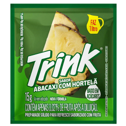 refresco trink 15g abacaxi/hortela