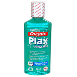 anti-septico bucal colgate plax fresh mint 250ml