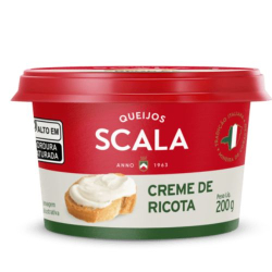 creme de ricota scala 200g tradicional