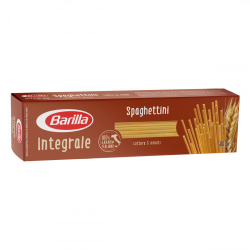 macarrao de semola de trigo grano duro integral espaguete barilla caixa 500g