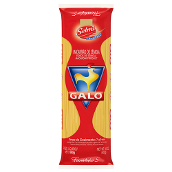 macarrao galo semola espaguete furadinho pa 500g