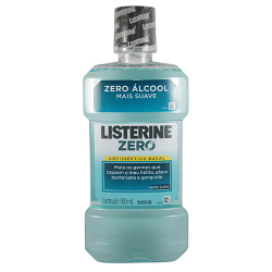 antisseptico bucal listerine zero menta suave 500ml