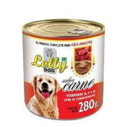racao lolly dog carne 280g