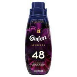 amaciante comfort conc 500ml segredos 48