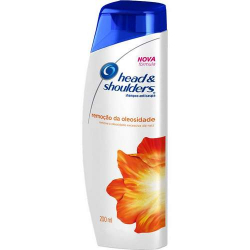 shampoo de cuidados com a raiz head & shoulders remocao da oleosidade 200ml
