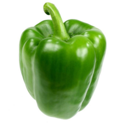 pimentao verde - 400g - aproximadamente 2 unidades