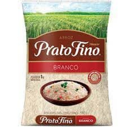arroz prato fino - pacote 1kg