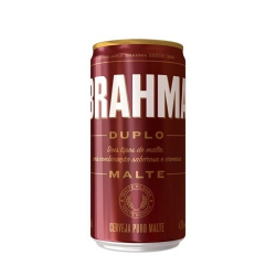 cerveja brahma duplo malte sleek lata