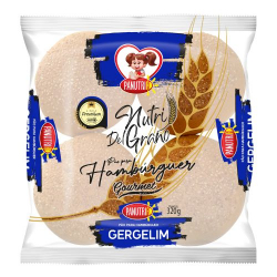pao hamburguer panutri gourmet 320g gergelim