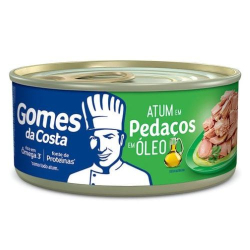 atum gomes da costa em pedacos com oleo 120g