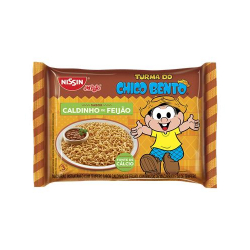 macarrao instantaneo caldinho de feijao turma do chico bento nissin miojo pacote 75g