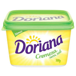 margarina doriana sem sal 500g