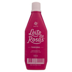 leite de rosas tradicional 100ml