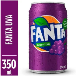 refrigerante fanta uva lata 350ml