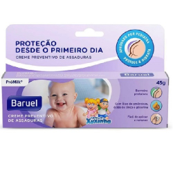creme preventivo de assaduras baruel baby caixa 45g