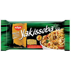 macarrao instantaneo nissin yakissoba 500g pronto em 4 min.