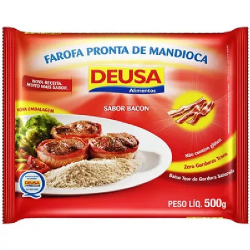 farofa temperada deusa 500g bacon