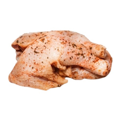 sobrecoxas temperado bandeja 450g