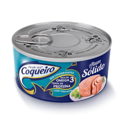 atum solido em oleo coqueiro lata 120g