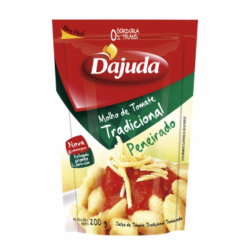 molho de tomate tradicional peneirado d`ajuda 340g