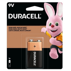 bateria duracell 9v