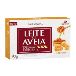 sabonete leite de aveia davene mel 90g