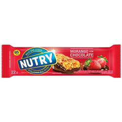 nutry frutas barra c/3un light morango c