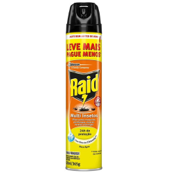 inseticida raid aerosol multi citronela gratis 150ml 450ml