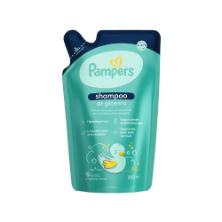 shampoo pampers 350ml refil glicerina