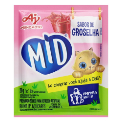 refresco em po groselha mid pacote 20g