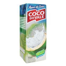 agua de coco coco do vale 1l