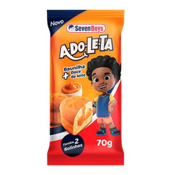 bolinho sevenboys 35g doce l.c/coco